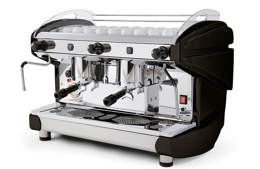 Royal Lira 2G – Profi-Espressomaschine mit 2 Gruppen in Schwarz