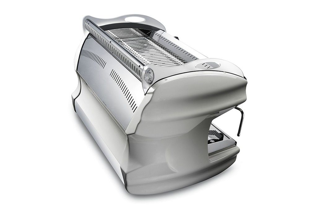 Royal Lira 2G – Profi-Espressomaschine mit 2 Gruppen in Weiß